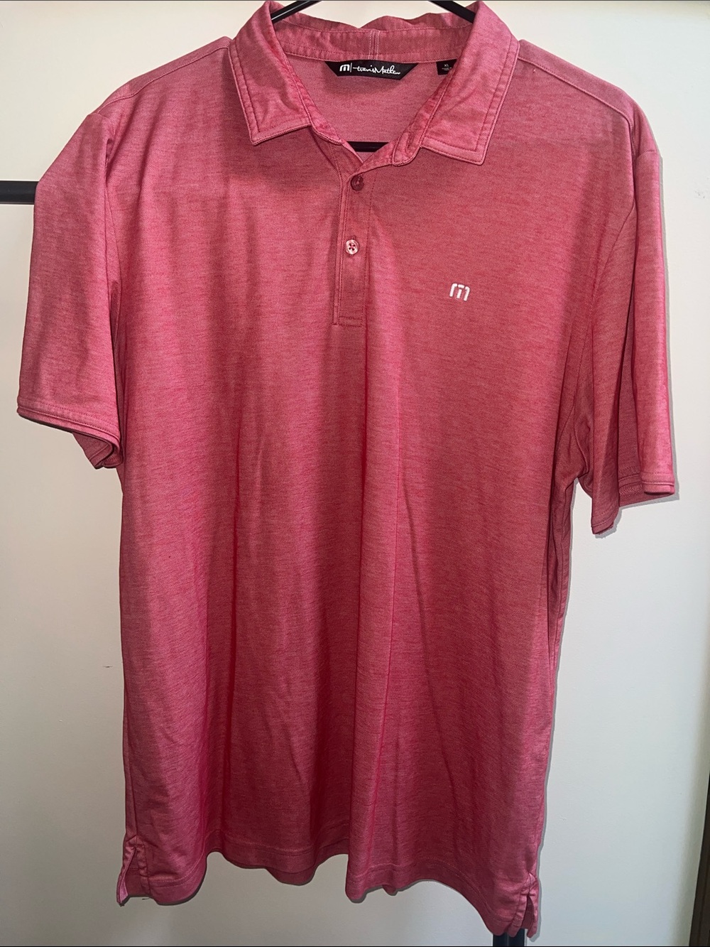 Travis Mathew Heathered Golf Polo